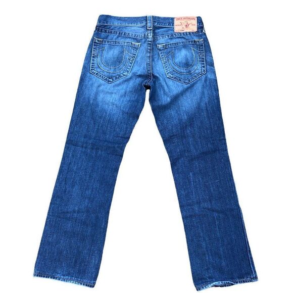 True Religion Jeans Size 32 BOBBY Blue - Picture 5 of 10